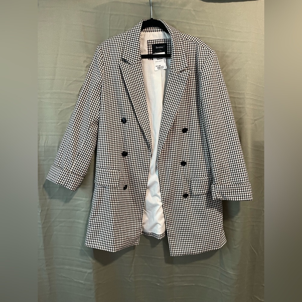 Black and White Blazer